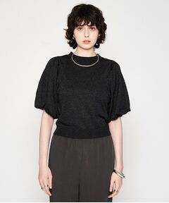 cloenc / クロエンス ニット・セーター | 【手洗い可】バルーンラメニットプルオーバー