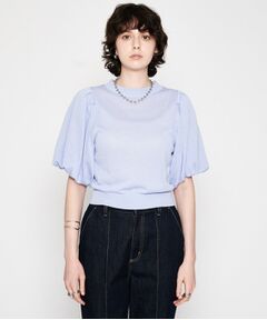 cloenc / クロエンス ニット・セーター | 【手洗い可】バルーンラメニットプルオーバー