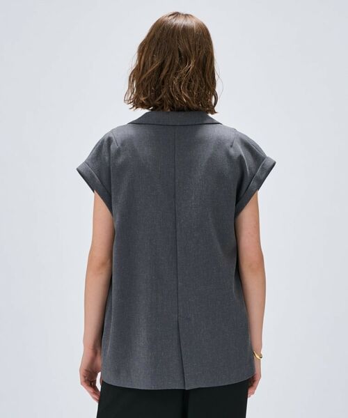 cloenc / クロエンス テーラードジャケット | 【セットアップ/手洗い可】リネンブレンドテーラードジレ | 詳細22
