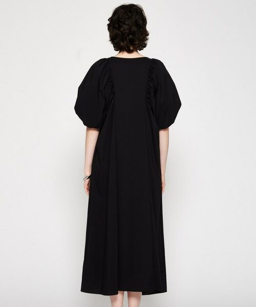 cloenc / クロエンス ロング・マキシ丈ワンピース | 【手洗い可】ギャザーVネックワンピース | 詳細12