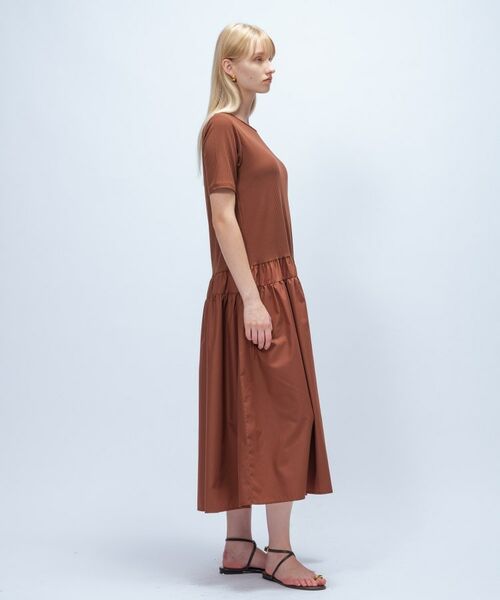cloenc / クロエンス ロング・マキシ丈ワンピース | 【手洗い可】ドッキングフレアワンピース | 詳細2