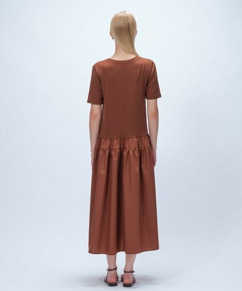 cloenc / クロエンス ロング・マキシ丈ワンピース | 【手洗い可】ドッキングフレアワンピース | 詳細3