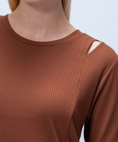 cloenc / クロエンス ロング・マキシ丈ワンピース | 【手洗い可】ドッキングフレアワンピース | 詳細5