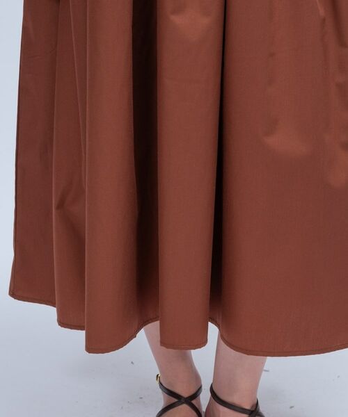 cloenc / クロエンス ロング・マキシ丈ワンピース | 【手洗い可】ドッキングフレアワンピース | 詳細8