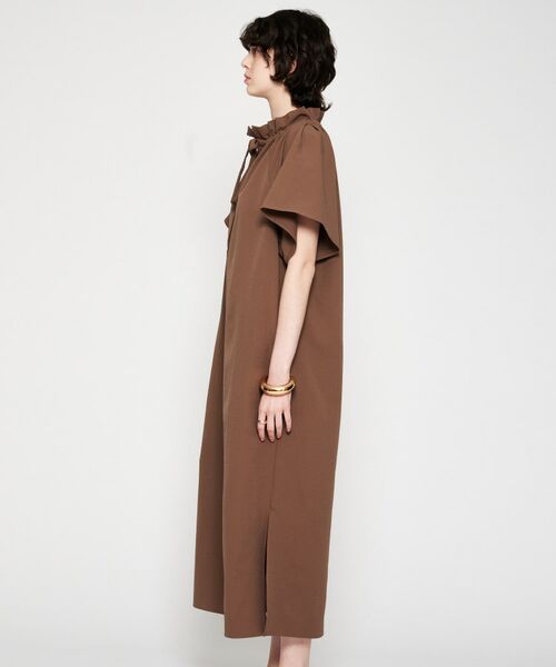 cloenc / クロエンス ロング・マキシ丈ワンピース | 【手洗い可】フリルリボンワンピース | 詳細2