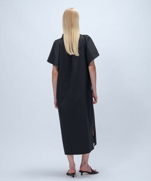 cloenc / クロエンス ロング・マキシ丈ワンピース | 【手洗い可】フリルリボンワンピース | 詳細8