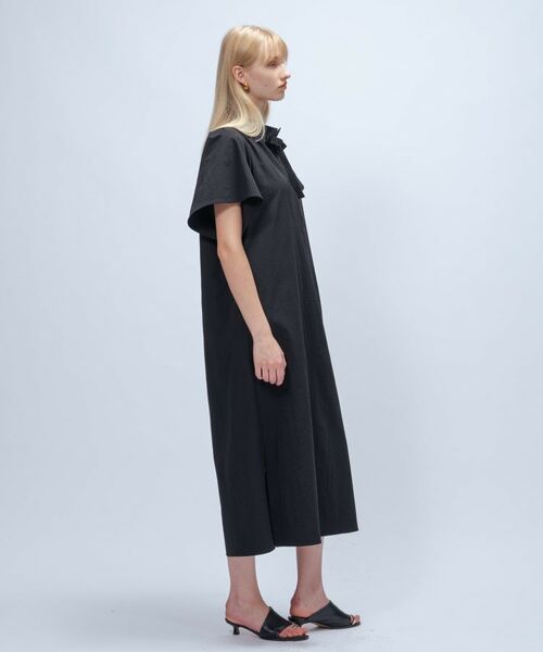 cloenc / クロエンス ロング・マキシ丈ワンピース | 【手洗い可】フリルリボンワンピース | 詳細9