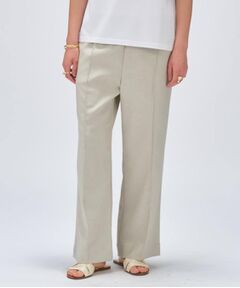 cloenc / クロエンス パンツ | 【セットアップ／手洗い可】リネンブレンドイージーパンツ