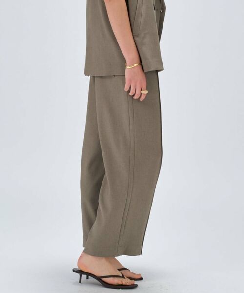 cloenc / クロエンス パンツ | 【セットアップ/手洗い可】リネンブレンドイージーパンツ | 詳細17
