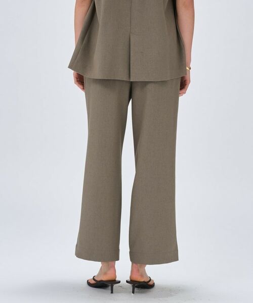 cloenc / クロエンス パンツ | 【セットアップ/手洗い可】リネンブレンドイージーパンツ | 詳細18