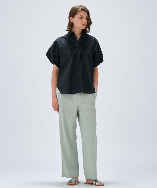 cloenc / クロエンス パンツ | 【セットアップ／マシンウォッシュ】レーヨンツイルイージーパンツ | 詳細12