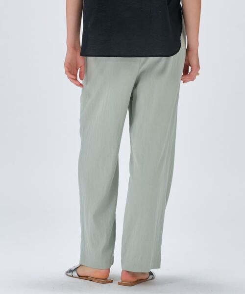 cloenc / クロエンス パンツ | 【セットアップ／マシンウォッシュ】レーヨンツイルイージーパンツ | 詳細15