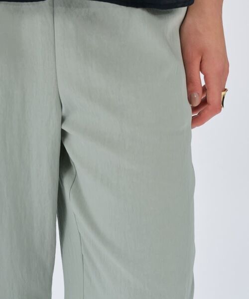 cloenc / クロエンス パンツ | 【セットアップ／マシンウォッシュ】レーヨンツイルイージーパンツ | 詳細16