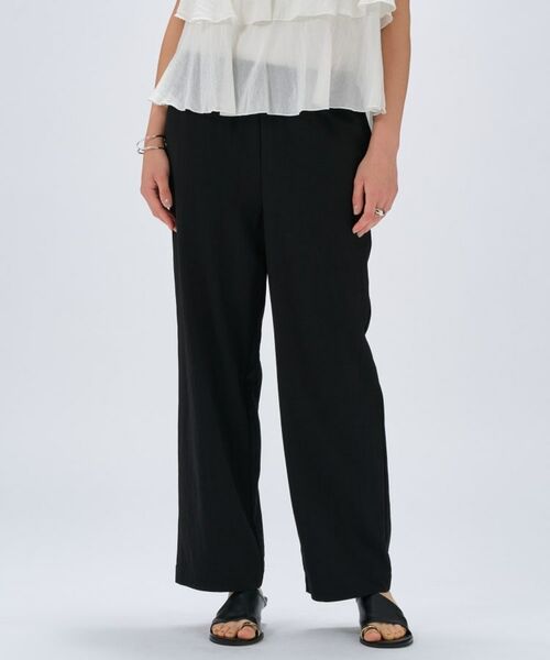 cloenc / クロエンス パンツ | 【セットアップ／マシンウォッシュ】レーヨンツイルイージーパンツ | 詳細23