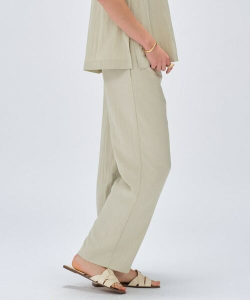 cloenc / クロエンス パンツ | 【セットアップ／マシンウォッシュ】レーヨンツイルイージーパンツ | 詳細3