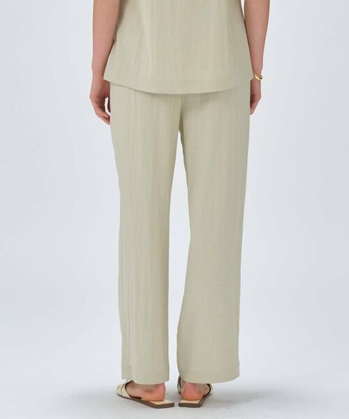 cloenc / クロエンス パンツ | 【セットアップ／マシンウォッシュ】レーヨンツイルイージーパンツ | 詳細4