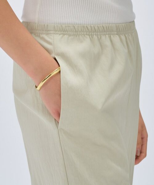 cloenc / クロエンス パンツ | 【セットアップ／マシンウォッシュ】レーヨンツイルイージーパンツ | 詳細8