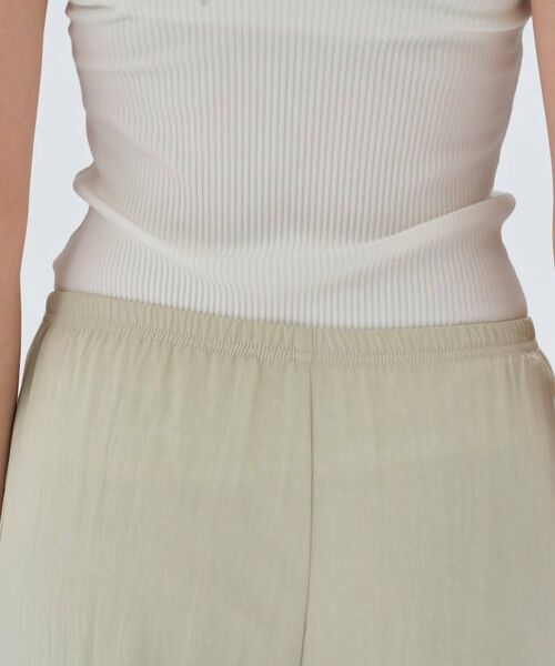 cloenc / クロエンス パンツ | 【セットアップ／マシンウォッシュ】レーヨンツイルイージーパンツ | 詳細9
