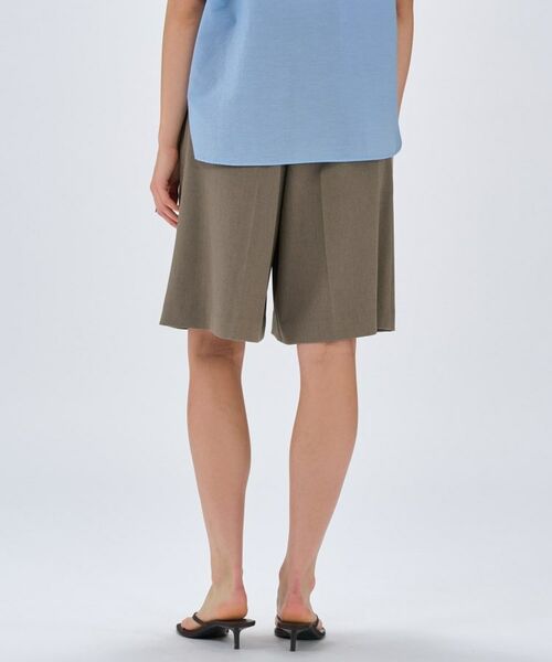 cloenc / クロエンス ショート・ハーフ・半端丈パンツ | 【セットアップ／手洗い可】リネンブレンドハーフパンツ | 詳細16
