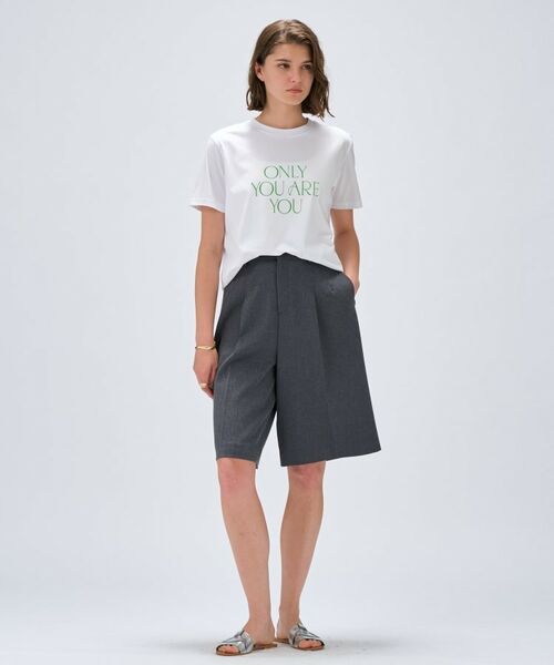 cloenc / クロエンス ショート・ハーフ・半端丈パンツ | 【セットアップ／手洗い可】リネンブレンドハーフパンツ | 詳細18