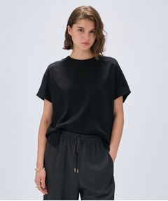 cloenc / クロエンス シャツ・ブラウス | 【セットアップ／マシンウォッシュ】レーヨンツイルブラウス