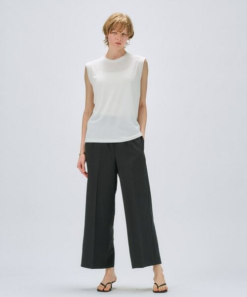 cloenc / クロエンス カットソー | 【マシンウォッシュ】リブテレコタンクトップ | 詳細4