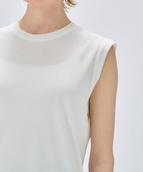 cloenc / クロエンス カットソー | 【マシンウォッシュ】リブテレコタンクトップ | 詳細5