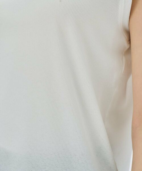 cloenc / クロエンス カットソー | 【マシンウォッシュ】リブテレコタンクトップ | 詳細8