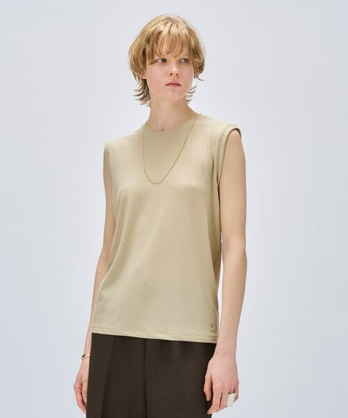 cloenc / クロエンス カットソー | 【マシンウォッシュ】リブテレコタンクトップ | 詳細9