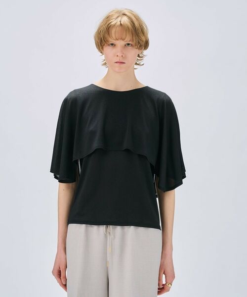 cloenc / クロエンス カットソー | 【マシンウォッシュ】ラメケーププルオーバー | 詳細11