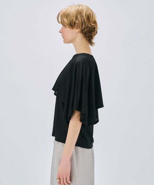 cloenc / クロエンス カットソー | 【マシンウォッシュ】ラメケーププルオーバー | 詳細12