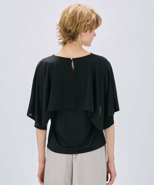 cloenc / クロエンス カットソー | 【マシンウォッシュ】ラメケーププルオーバー | 詳細13