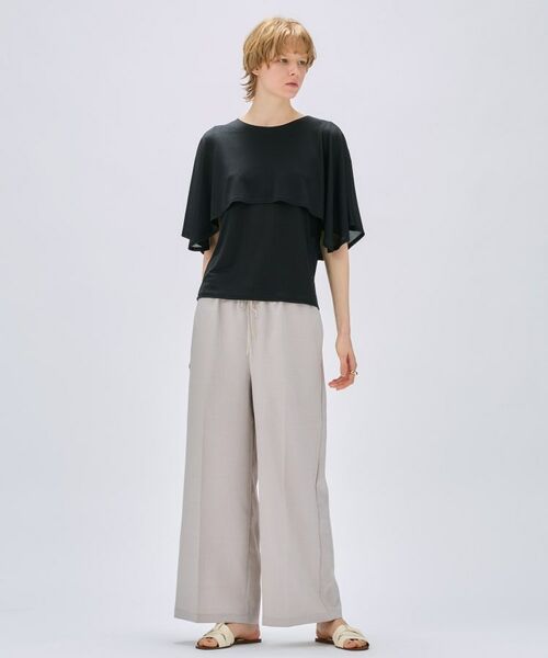 cloenc / クロエンス カットソー | 【マシンウォッシュ】ラメケーププルオーバー | 詳細14