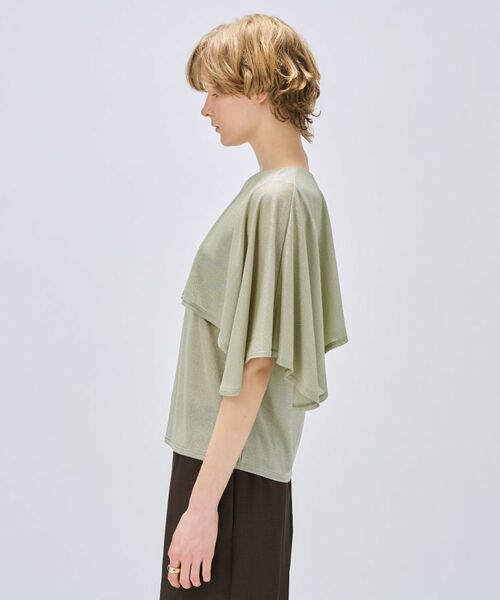 cloenc / クロエンス カットソー | 【マシンウォッシュ】ラメケーププルオーバー | 詳細2