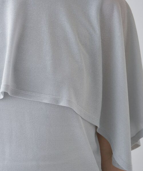 cloenc / クロエンス カットソー | 【マシンウォッシュ】ラメケーププルオーバー | 詳細24