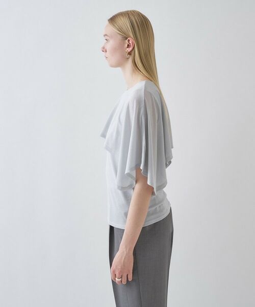 cloenc / クロエンス カットソー | 【マシンウォッシュ】ラメケーププルオーバー | 詳細28