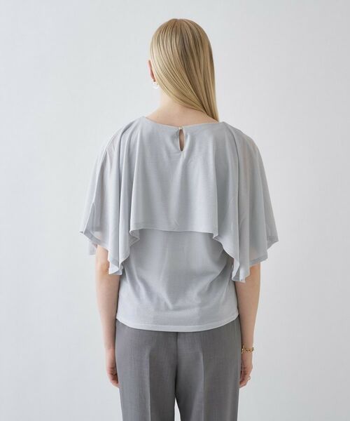 cloenc / クロエンス カットソー | 【マシンウォッシュ】ラメケーププルオーバー | 詳細29