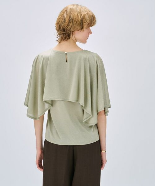 cloenc / クロエンス カットソー | 【マシンウォッシュ】ラメケーププルオーバー | 詳細3