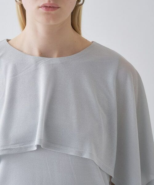cloenc / クロエンス カットソー | 【マシンウォッシュ】ラメケーププルオーバー | 詳細30