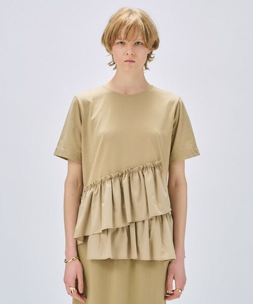 cloenc / クロエンス カットソー | 【マシンウォッシュ】イレヘムフリルプルオーバー | 詳細10