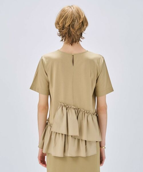 cloenc / クロエンス カットソー | 【マシンウォッシュ】イレヘムフリルプルオーバー | 詳細12