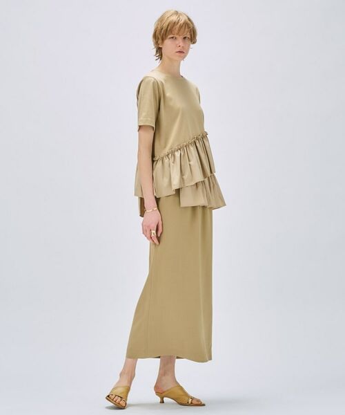 cloenc / クロエンス カットソー | 【マシンウォッシュ】イレヘムフリルプルオーバー | 詳細13