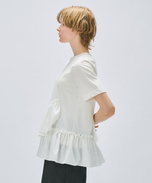 cloenc / クロエンス カットソー | 【マシンウォッシュ】イレヘムフリルプルオーバー | 詳細2
