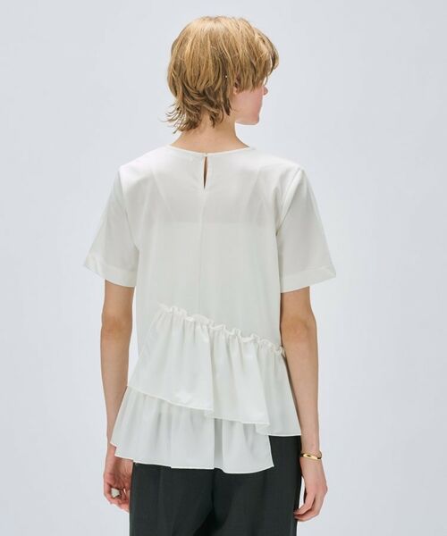 cloenc / クロエンス カットソー | 【マシンウォッシュ】イレヘムフリルプルオーバー | 詳細3