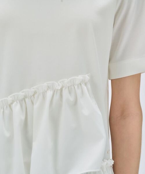 cloenc / クロエンス カットソー | 【マシンウォッシュ】イレヘムフリルプルオーバー | 詳細4