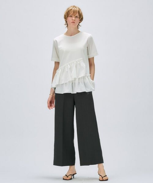 cloenc / クロエンス カットソー | 【マシンウォッシュ】イレヘムフリルプルオーバー | 詳細5