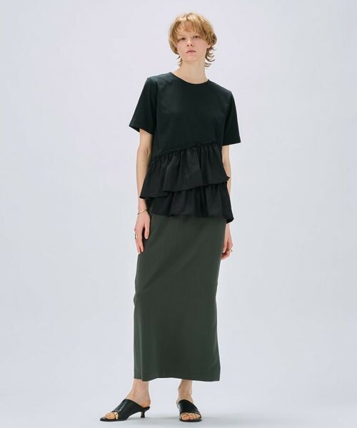 cloenc / クロエンス カットソー | 【マシンウォッシュ】イレヘムフリルプルオーバー | 詳細9