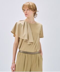 cloenc / クロエンス カットソー | 【マシンウォッシュ】ラッフルプルオーバー