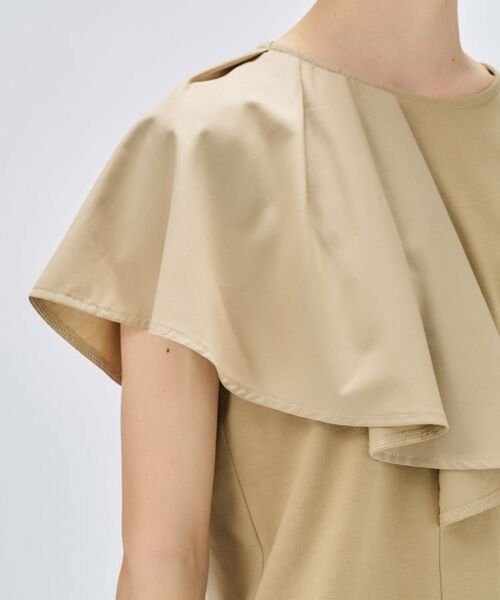 cloenc / クロエンス カットソー | 【マシンウォッシュ】ラッフルプルオーバー | 詳細11