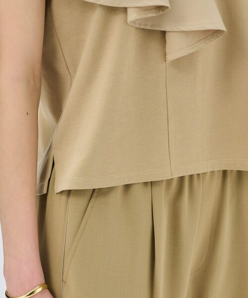 cloenc / クロエンス カットソー | 【マシンウォッシュ】ラッフルプルオーバー | 詳細12